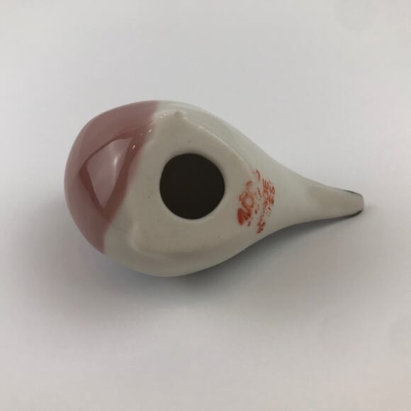 Vintage Bullfinch Bird Figurine Home Decor Whimsical Cottagecore Made in USSR - Picture 9 of 14